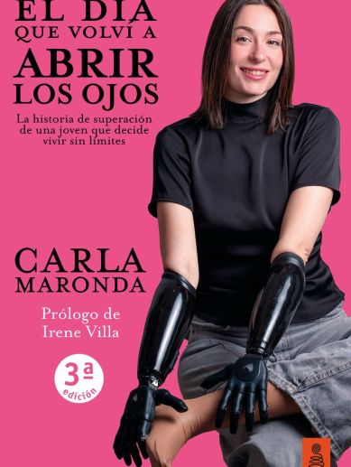 Portada de 'El día que volví a abrir los ojos', de Carla Maronda. Portada de 'El día que volví a abrir los ojos', de Carla Maronda.