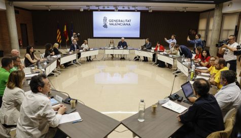 La Conselleria de Educación y los sindicatos de docentes de la Comunitat Valenciana celebran la segunda reunión negociadora, en la segunda semana de la huelga indefinida del profesorado. / EFE - Ana Escobar La Conselleria de Educación y los sindicatos de docentes de la Comunitat Valenciana celebran la segunda reunión negociadora, en la segunda semana de la huelga indefinida del profesorado. / EFE - Ana Escobar