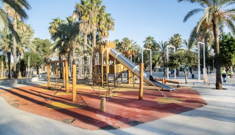 Un dels parcs de Sedaví. Un dels parcs de Sedaví.