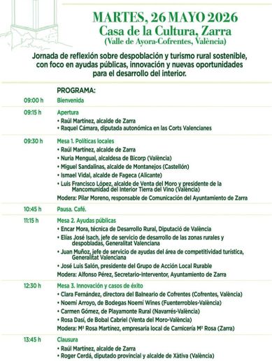 cartel jornadas zarra cartel jornadas zarra