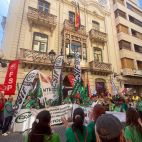 Protesta del CSIF y personal docente en Castellón. / EPDA