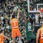 El Valencia Basket se enfrenta esta tarde al Real Madrid en Atenas por un puesto en la final de la Euroliga, con retransmisión especial de À Punt. / EPDA El Valencia Basket se enfrenta esta tarde al Real Madrid en Atenas por un puesto en la final de la Euroliga, con retransmisión especial de À Punt. / EPDA