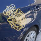 Imagen de un coche del Cuerpo Nacional de Policía. Imagen de un coche del Cuerpo Nacional de Policía.