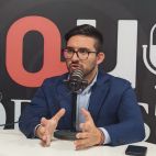 Héctor Troyano durant l'entrevista al pòdcast Líderes de Aquí. Héctor Troyano durant l'entrevista al pòdcast Líderes de Aquí.