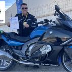 El piloto de Sagunt Plácido Berzosa. El piloto de Sagunt Plácido Berzosa.