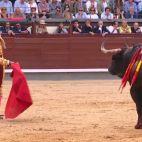 Una correguda en Las Ventas. Una correguda en Las Ventas.