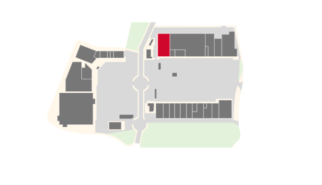 Ubicación de la nueva tienda de MediaMarkt sobre el mapa de Vidanova Parc.