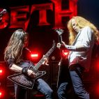 Un momento del concierto de Megadeth en el Roig Arena.