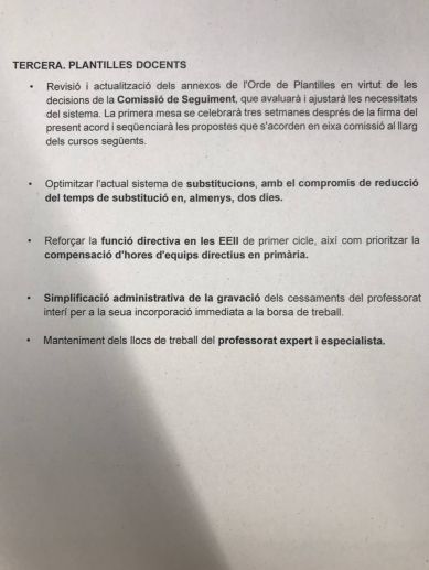 Propuesta de educación sobre plantillas docentes.