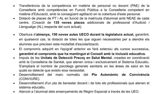 Propuesta de Educación sobre inclusión.