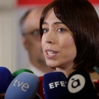 Diana Morant, secretaria general del PSPV-PSOE, que ha criticado el acuerdo del PP y Vox para los presupuestos de la Generalitat Valenciana.