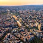 Así se vería desde el aire la futura Estación Central de la ciudad de Valencia.