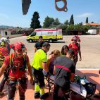 Intervención de los diferentes equipos de emergencia. Intervención de los diferentes equipos de emergencia.