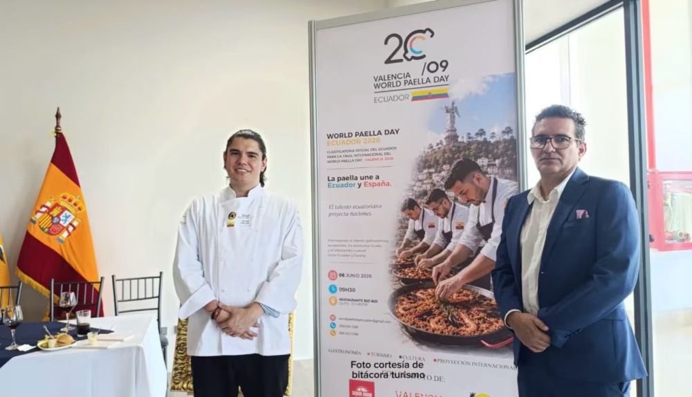 Ecuador presentó oficialmente la clasificatoria para el World Paella Day 2026. Ecuador presentó oficialmente la clasificatoria para el World Paella Day 2026.