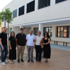 El equipo de gobierno de Soneja visita las instalaciones del nuevo CEIP San Miguel Arcángel tras la recepción de las obras.  EPDA