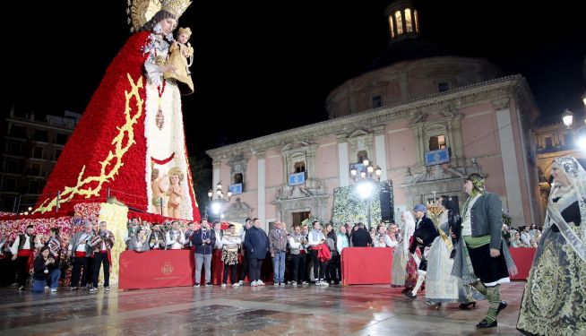 Un instante de la Ofrenda de este año. Un instante de la Ofrenda de este año.