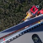 El helicóptero de rescate del Consorcio Provincial de Bomberos de Alicante participó en la evacuación de la senderista herida en la Ruta de los Picachos de Cabrera, en Sax. El helicóptero de rescate del Consorcio Provincial de Bomberos de Alicante participó en la evacuación de la senderista herida en la Ruta de los Picachos de Cabrera, en Sax.