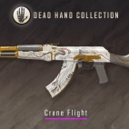 La AK-47 Crane Flight, uno de los acabados más representativos de la colección Dead Hand. La AK-47 Crane Flight, uno de los acabados más representativos de la colección Dead Hand.