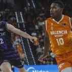 Imatge d’un partit del València Basket, que busca avançar en el play-off pel títol davant del Surne Bilbao. / À Punt