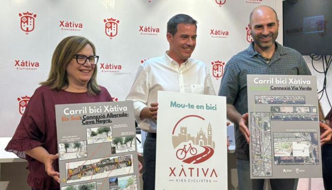 Durant la presentació del nou projecte./ EPDA