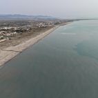Vista de la playa de Almardà. Vista de la playa de Almardà.