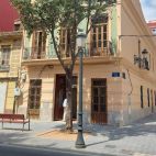 Una vivienda del barrio del Cabanyal. Una vivienda del barrio del Cabanyal.