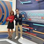 Clara Castelló i Juanma Melero, presentadors de Connexió Comunitat Valenciana
