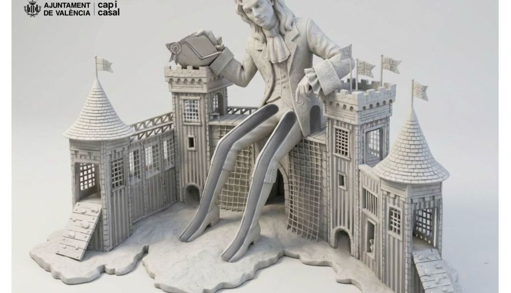 La escultura principal tendrá 8,3 metros de altura. La escultura principal tendrá 8,3 metros de altura.