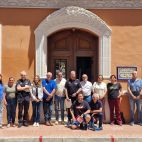 Participantes de la reunión celebrada este pasado lunes en la Mancomunitat de l'Horta Sud.