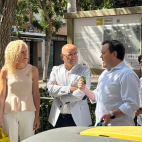 Presentación del nuevo sistema inteligente de reciclaje en Meliana.