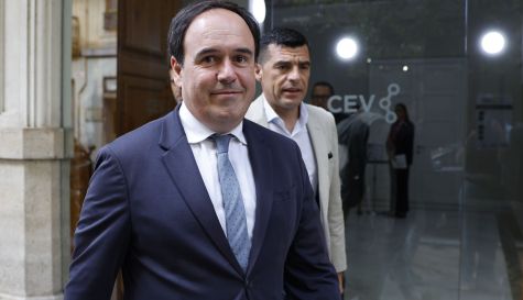 El president de la Generalitat, Juanfran Pérez Llorca, en una imagen de esta semana. / EFE-Ana Escobar