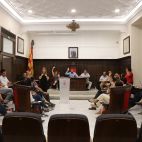 Votación en el pleno del Ayuntamiento de Sagunt para incrementar el mantenimiento y mejora de instalaciones deportivas, así como la adecuación en el campo de San Francisco de Borja y el estudio del nuevo estadio de fútbol.