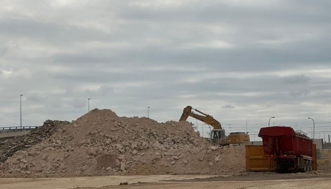 Situación actual de los trabajos del futuro l'Alter Business Park.