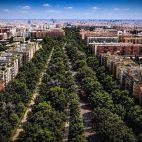El futuro paseo García Loarca de Valencia, que tras el soterramiento de las vías tendrá espacios peatonales, verdes, ciclistas y bus.
