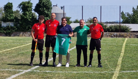 José Antonio Redorat, durante el Trofeo Gol a la Despoblación celebrado en Caudiel./  EPDA