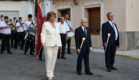 Durant la processó de Sant Onofre