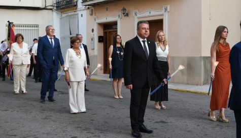 Durant la processó de Sant Onofre