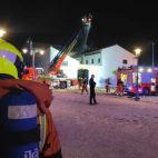 Intervenció dels bombers a Catarroja. Intervenció dels bombers a Catarroja.