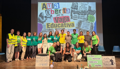 Clausura de l'Aula Oberta 2026 a Quartell amb la defensa de l'ensenyament públic