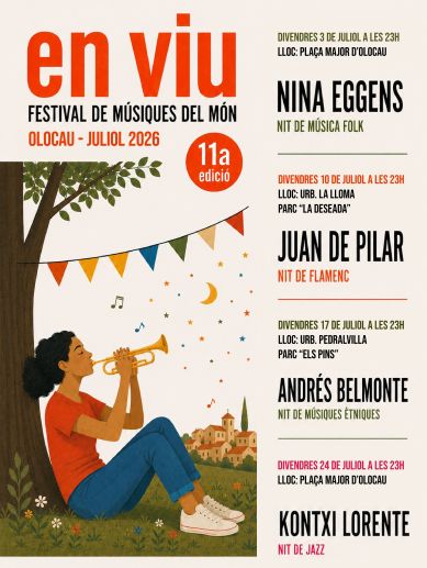 Cartell Festival En Viu 2026 Cartell Festival En Viu 2026