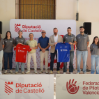 Presentación de las finales del 'Trofeu Diputació de Castelló' de pilota valenciana, con el diputado Iván Sánchez y representantes federativos. Presentación de las finales del 'Trofeu Diputació de Castelló' de pilota valenciana, con el diputado Iván Sánchez y representantes federativos.