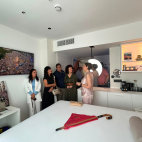 Inauguración de la habitación dedicada a Segorbe en el hotel Villa España de Benidorm. / EPDA Inauguración de la habitación dedicada a Segorbe en el hotel Villa España de Benidorm. / EPDA