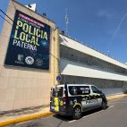 Imagen de archivo de la sede de la Policía Local de Paterna. Imagen de archivo de la sede de la Policía Local de Paterna.