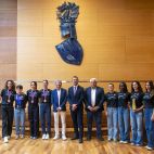 La Diputació de València recibe a representantes del Valencia Club de Atletismo. / Diputació de València La Diputació de València recibe a representantes del Valencia Club de Atletismo. / Diputació de València