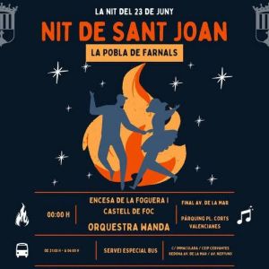 Cartell de les activitats de Sant Joan 2026. Cartell de les activitats de Sant Joan 2026.