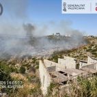 Incendio de vegetación decretado en Torrent a las 16:05 horas.