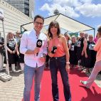 Juanma Melero i Clara Castelló presenten el magazín matinal 'Connexió Comunitat Valenciana' en À Punt. / À Punt