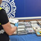 Muestra de la incautación realizada por la Policía Nacional.