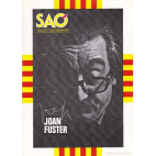 Portada d'un número de la revista Saó dedicat a Joan Fuster. / Lo Rat Penat