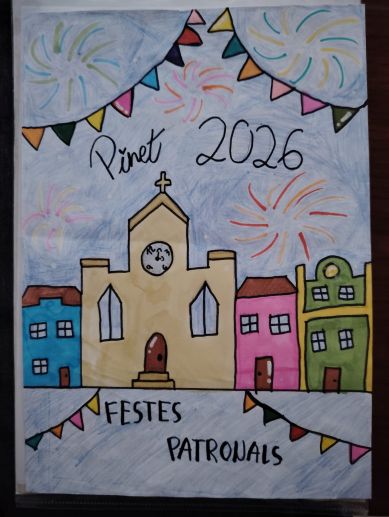 Portada del llibre de Festes Patronals de Pinet 2026. / EPDA
